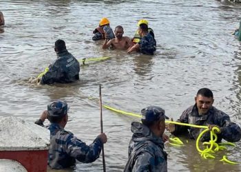 ललितपुरका विभिन्न स्थान डुबानमा