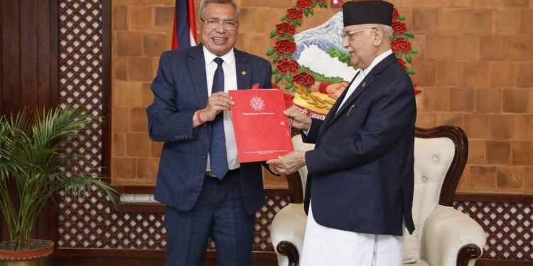 नेपालको अर्थतन्त्र सुधारका लागि चेम्बरले दियो ४३ बुँदे सुझाव