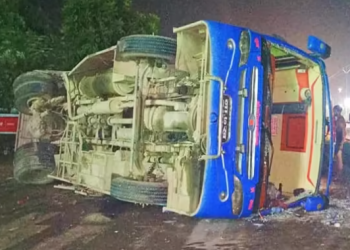 भारतको विहारमा नेपाली तीर्थयात्री बस दुर्घटना, ३६ जना घाइते