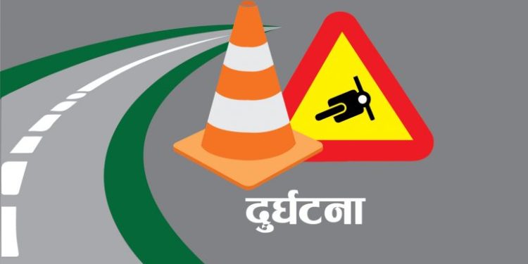 सप्तरी : मोटरसाइकललाई ट्यांकरले ठक्कर दिँदा २ जनाको मृत्यु
