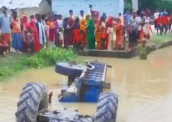 कावरिया सवार ट्याक्टर दुर्घटना, ५ जना घाइते