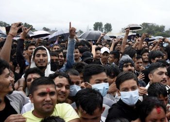 टुँडिखेलमा गौरा पर्वमा नेताविरुद्ध नाराबाजी