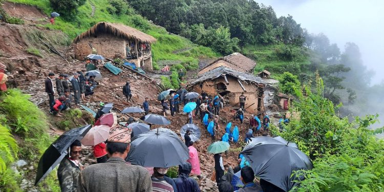 मनसुनजन्य विपत्मा परि ६१ दिनमा १७० जनाको मृत्यु