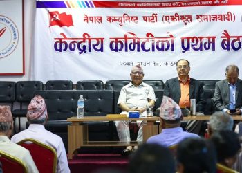 एकीकृत समाजवादीले ३४४ जानको केन्द्रीय कमिटीको गरे घोषणा