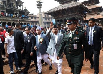 राष्ट्रपतिद्वारा पाटन कृष्ण मन्दिरमा पूजाअर्चना