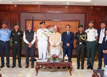 भारतीय शिक्षार्थीसँग प्रधानमन्त्रीको भेट