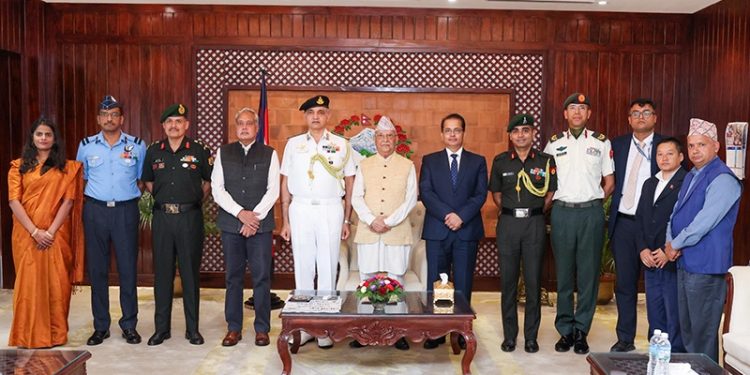 भारतीय शिक्षार्थीसँग प्रधानमन्त्रीको भेट