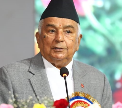 राष्ट्रपति पौडेल : स्वास्थ्य सेवा गरिब तथा निमुखाका लागि कमी नहोस्