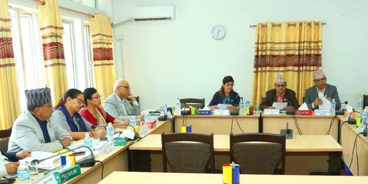 सहकारी छानबिन समिति : अर्थमन्त्री पौडेल र गभर्नर अधिकारीबिच छलफल