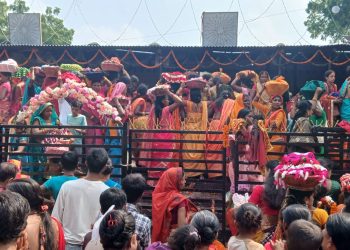 राजदेबी मन्दिरमा भक्तजनको अपार भिड,रातभरि बोकाबलीको तयारी