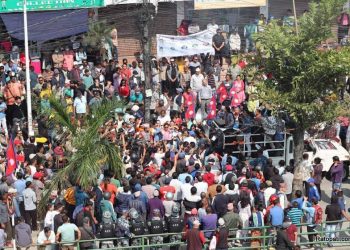 पोखरा र चितवनमा रास्वपाको प्रदर्शन
