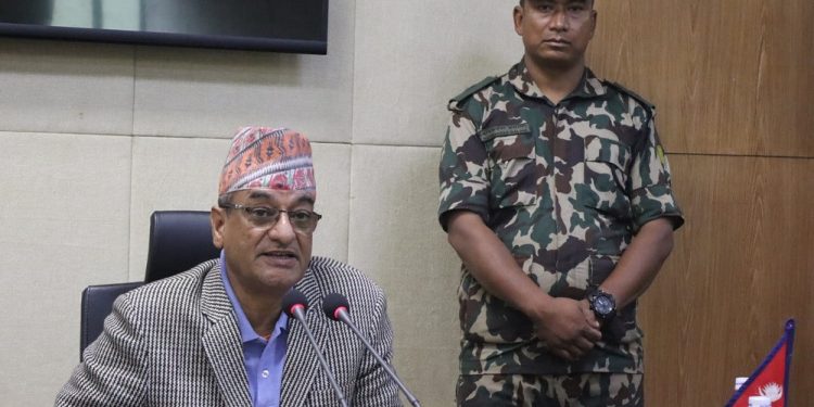 लाभग्राही पहिचान गरी पठाउन बाढीपहिरो प्रभावित स्थानीय तहलाई गृहमन्त्रीको आग्रह