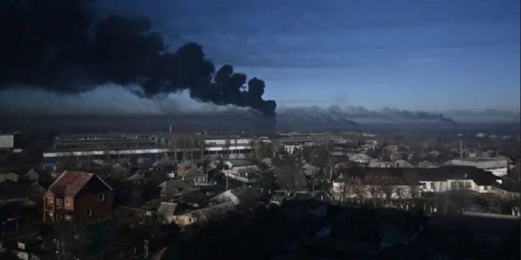 युक्रेनमा रुसी आक्रमण, पाँच जनाको मृत्यु