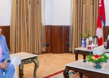 राष्ट्रपति पौडेलसँग राष्ट्रियसभाका अध्यक्ष दाहालले गरे भेट