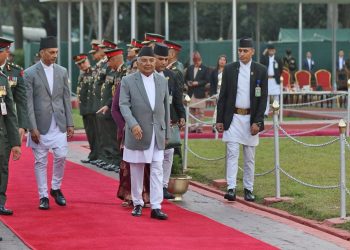 राष्ट्रपति रामचन्द्र पौडेल अजरबैजानको लागि प्रस्थान