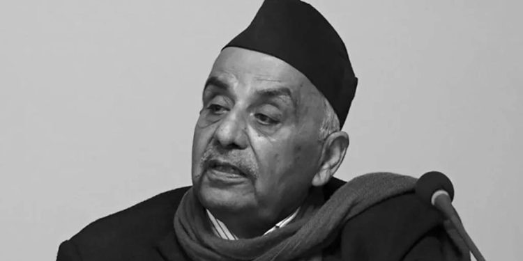 पूर्वसभामुखको निधनको शोकमा आज सार्वजनिक बिदा