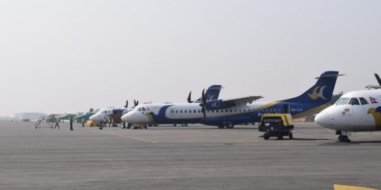 देशका विभिन्न दुर्गम क्षेत्रका विमानस्थलको उडान प्रभावित