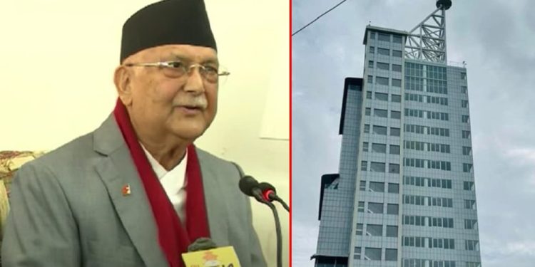 आज प्रधानमन्त्री ओलीले दमकको १८ तले भवनको उद्घाटन गदै