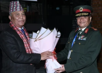 प्रधानसेनापति सिग्देलले स्वदेश फकिए