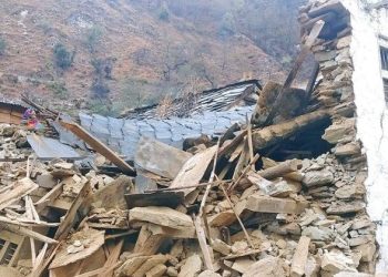 नेपालको पश्चिम भागमा १५ दिनभित्र ३ म्याग्निच्युडमाथिका ८ भूकम्प