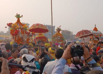 विवाहपञ्चमी महोत्सव : यसरी गरियो रंगभूमि मैदानमा राम–सीताको स्वयम्बर