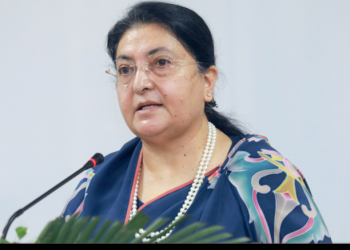 जलवायु परिवर्तनले मुलुकको गरिबी र असमानतालाई थप फराकिलो बनायो : पूर्वराष्ट्रपति भण्डारी
