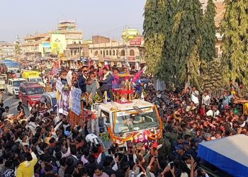 एनपीएल : जनकपुर बोल्ट्सका खेलाडीको ‘ट्रफी परेड’