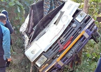 दाङ : दुर्घटनामा दुई महिलको मृत्यु