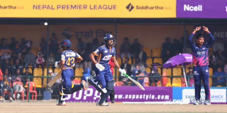 जनकपुर बोल्ट्स १ रनले लुम्बिनीलाई हरायो ।