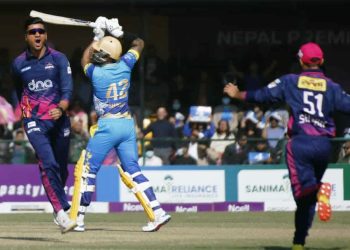 कर्णालीले विराटनगरलाई दियो १३४ रनको रक्ष्य