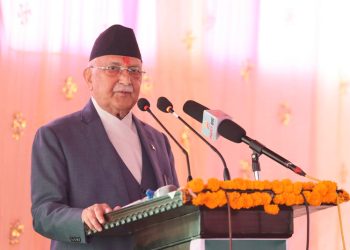 १८ तले दमक कम्प्लेक्सको प्रधानमन्त्री ओलीद्वारा