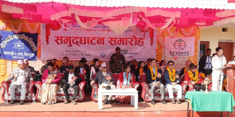 ३ दिन गृहजिल्ला बसेपछि प्रधानमन्त्री आज पुगे जन्मस्थान तेह्रथुम