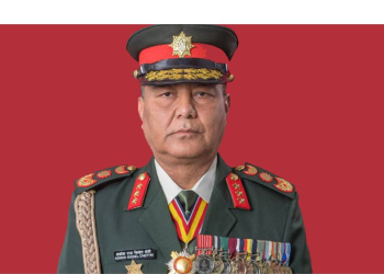 प्रधानसेनापति सिग्देल भारत भ्रमणमा जादैं