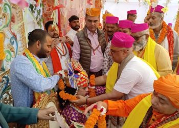 विवाह पञ्चमी महोत्सव : भगवान श्रीरामलाई चढाइयो तिलक