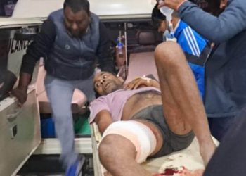 प्रहरीको गोली लागेर एक जना घाइते