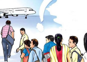 नेपालबाट मासिक ६५ हजार ५ सय ११ युवा बिदेसिएको तथ्यांक सार्वजनिक