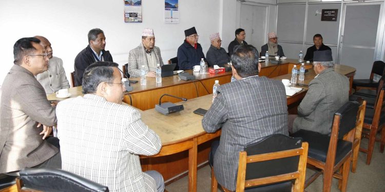 सिंहदरबारमा सुरु विपक्षी दलहरूको बैठक