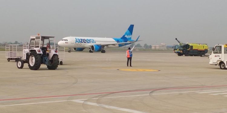 गौतमबुद्ध विमानस्थलमा आज तीन अन्तर्राष्ट्रिय उडान