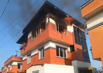 ललितपुरका सिभिल होम्समा आगलागी
