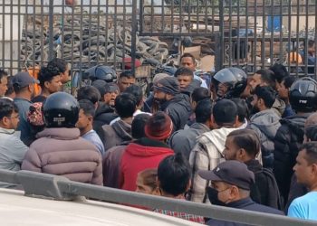 जनकपुर : बागवानी अगाडिको कवाडमा रायलाई कुटपिट