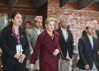 काठमाडौमा बेलायती राजकुमारी सोफिया