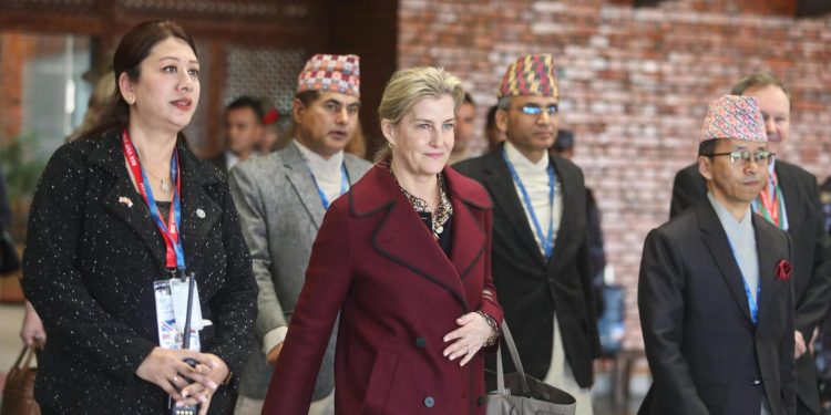 काठमाडौमा बेलायती राजकुमारी सोफिया