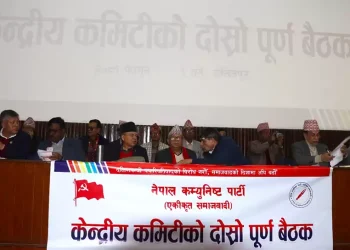एकीकृत समाजवादीको केन्द्रीय कमिटी बैठकल गरयो चारवटा निर्णय