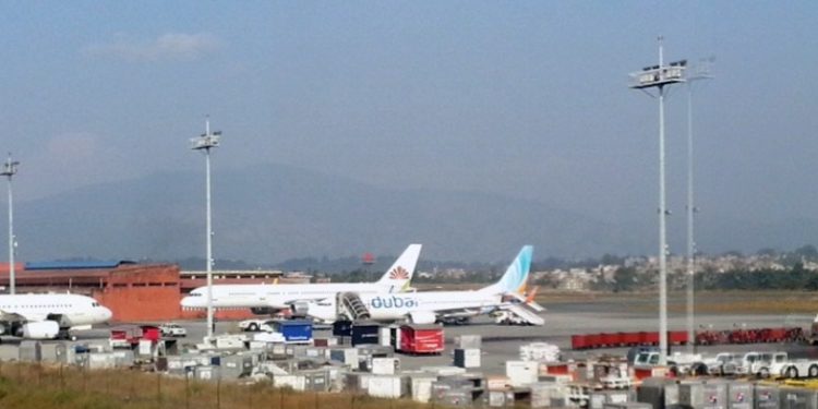 त्रिभुवन अन्तर्राष्ट्रिय विमानको लाइट बिग्रदा उडानमा प्रभावित