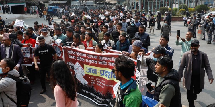 जातीय विभेदविरुद्ध प्रदर्शन