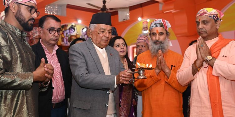 जुनसुकै धर्म भए पनि सबैको लक्ष्य मानव सेवा : राष्ट्रपति