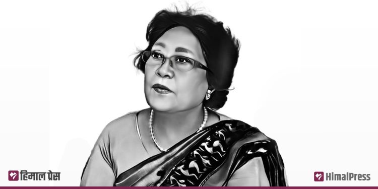 नेपालको पहिलो महिला न्यायाधीश श्रेष्ठको निधन