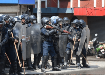 प्रहरीले गोली चलाएमा एक प्रदर्शनकारी घाइते