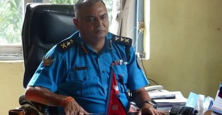 एसपी रमेश पण्डित प्रहरी हेडक्वार्टर तानिए