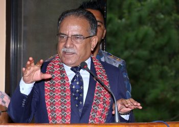 प्रतिक्रान्तिकारीहरुका जिम्मा क्रान्तिकारीको काँधमा : प्रचण्ड